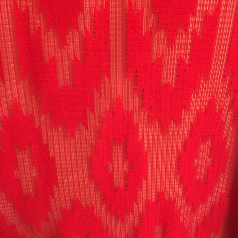 Gianni Bono Red Lace Dress View 3